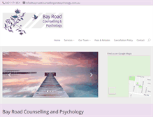 Tablet Screenshot of bayroadcounsellingandpsychology.com.au